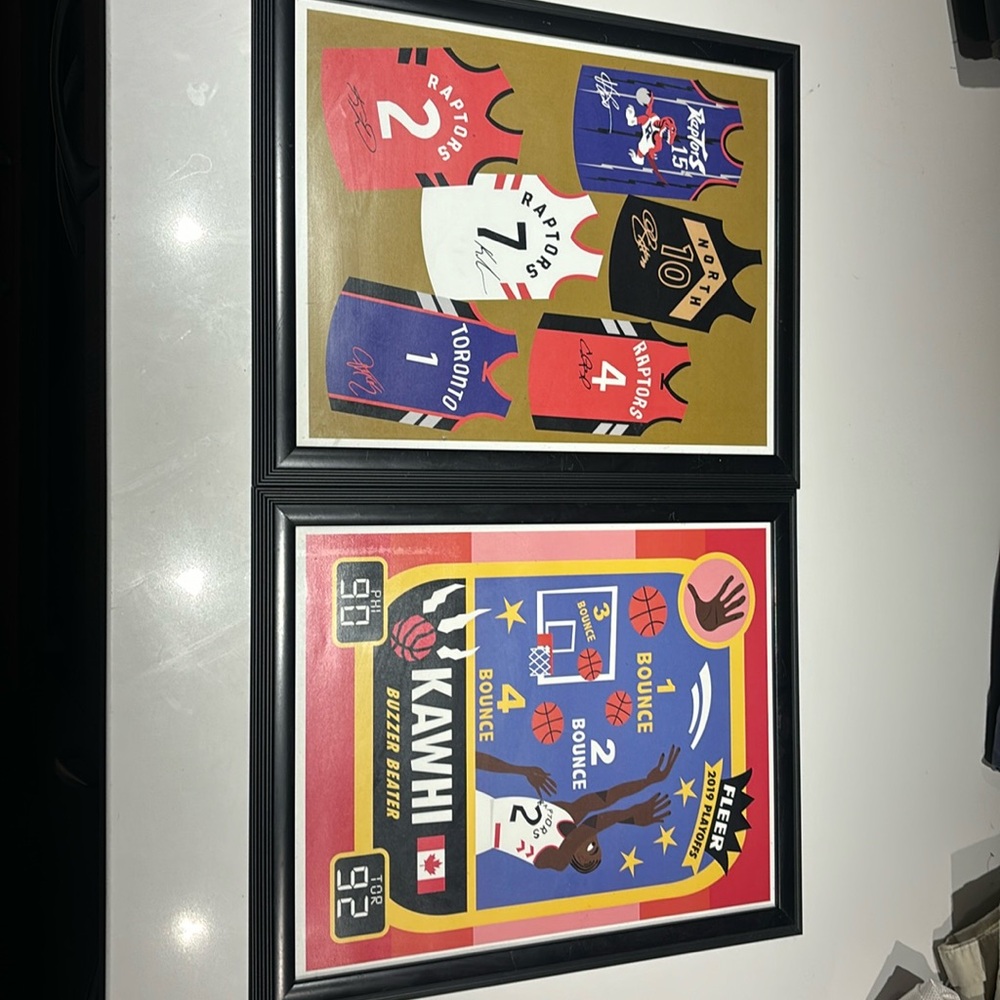 Raptors Championship Framed Prints